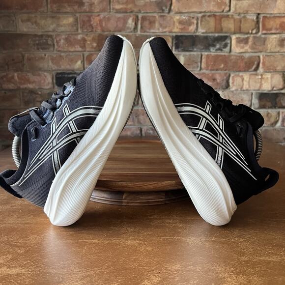 Asics Gel Nimbus 27 Women's 6.5 Black Max Cushion Road Running Shoes Sneakers - Picture 7 of 16